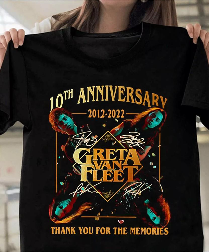 Thank You For The Memories Greta Van Fleet 2012 2022 Band S to 5XL shirt SG12... Unisex T-Shirt L
Thank You For The Memories Greta Van Fleet 2012 2022 Band S to 5XL shirt SG12... Unisex T-Shirt L