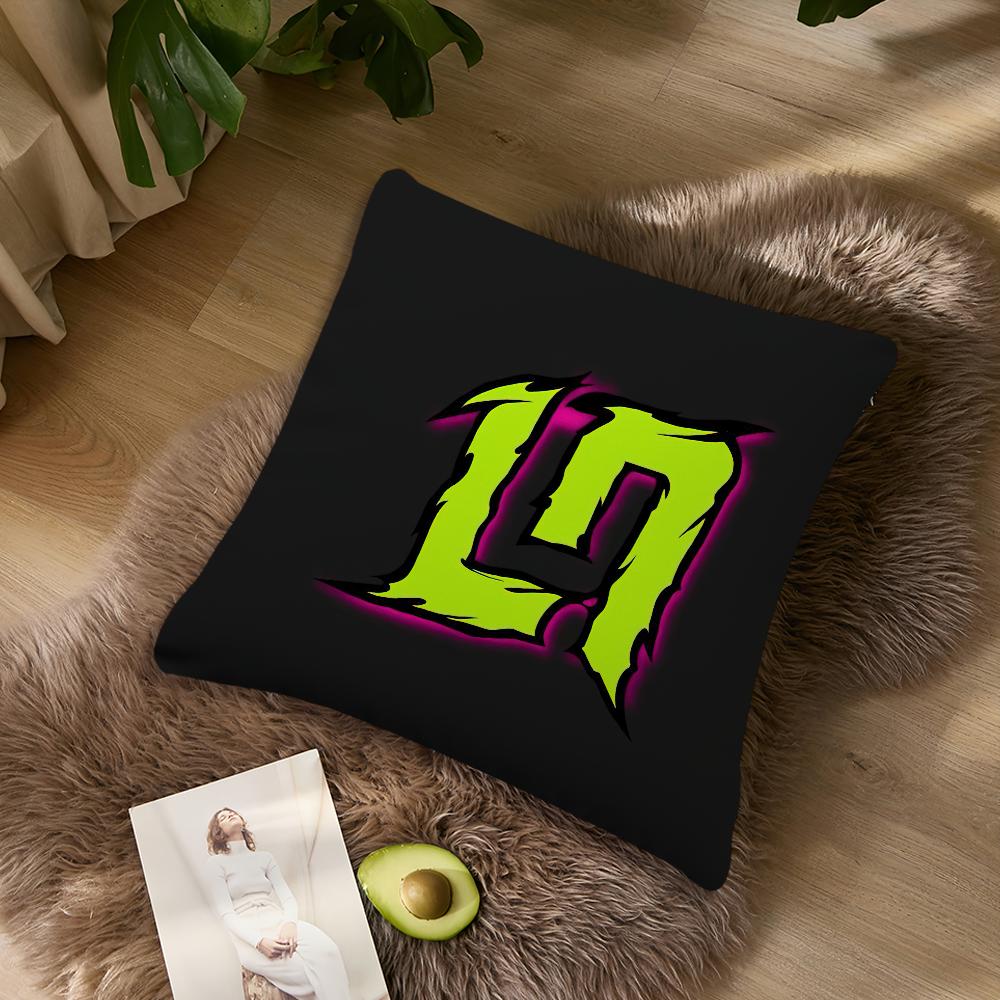 LLando Logo Pillow Case NNorris Living Room Accent Couch Back Support Square Lounge Restful Nap Companion 40X40cm
LLando Logo Pillow Case NNorris Living Room Accent Couch Back Support Square Lounge Restful Nap Companion 40X40cm