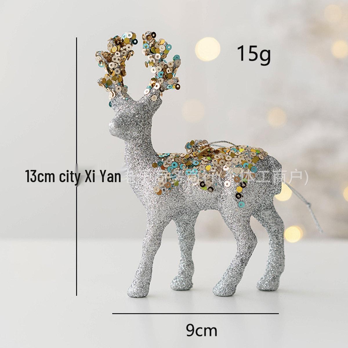 Новое флокированное украшение в виде снежного олененка: Праздничное пластиковое украшение для создания рождественской атмосферы
Новое флокированное украшение в виде снежного олененка: Праздничное пластиковое украшение для создания рождественской атмосферы