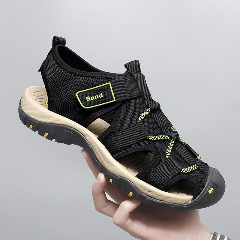 2025 new summer bag head sandals men s breathable hollow outdoor leisure soft-soled beach shoes wading stream shoes 48 чорний
2025 new summer bag head sandals men s breathable hollow outdoor leisure soft-soled beach shoes wading stream shoes 48 чорний