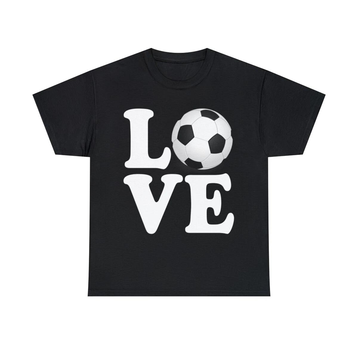 Soccer Love Graphic Tee Shirt, S-5XL S
Soccer Love Graphic Tee Shirt, S-5XL S