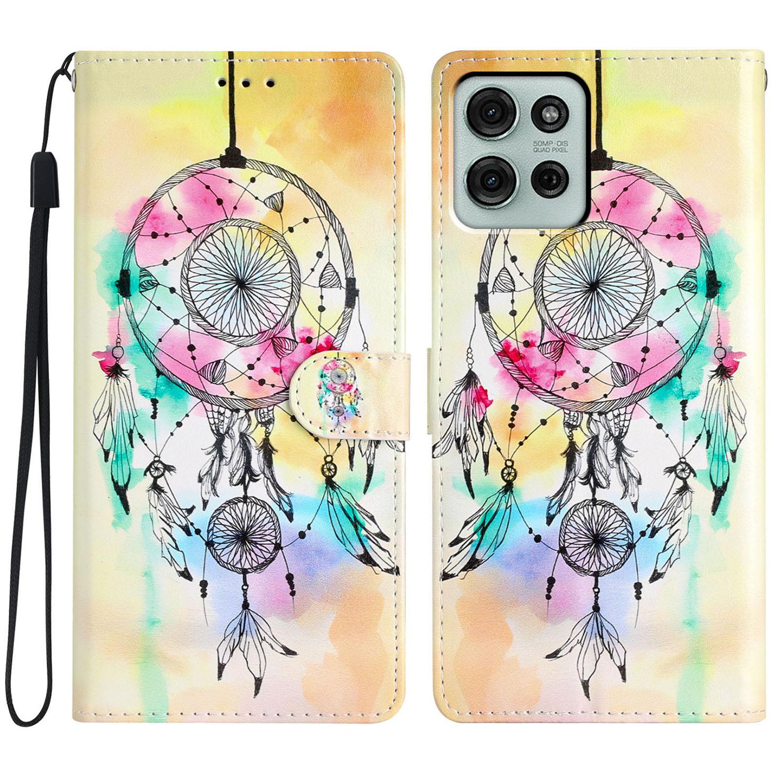 For Motorola Moto G86 5G Wallet Case PU Leather Pattern Printing Stand Phone Cover with Strap Wind Chime
For Motorola Moto G86 5G Wallet Case PU Leather Pattern Printing Stand Phone Cover with Strap Wind Chime