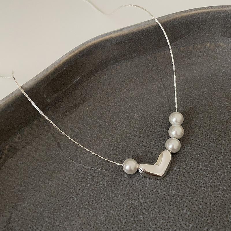 Простое ожерелье с жемчугом Love Женственность Элегантный Свет Роскошь Тенденция Личность Мода Изысканный Универсальный Цепочка на шею Цепочка на ключицу
Простое ожерелье с жемчугом Love Женственность Элегантный Свет Роскошь Тенденция Личность Мода Изысканный Универсальный Цепочка на шею Цепочка на ключицу