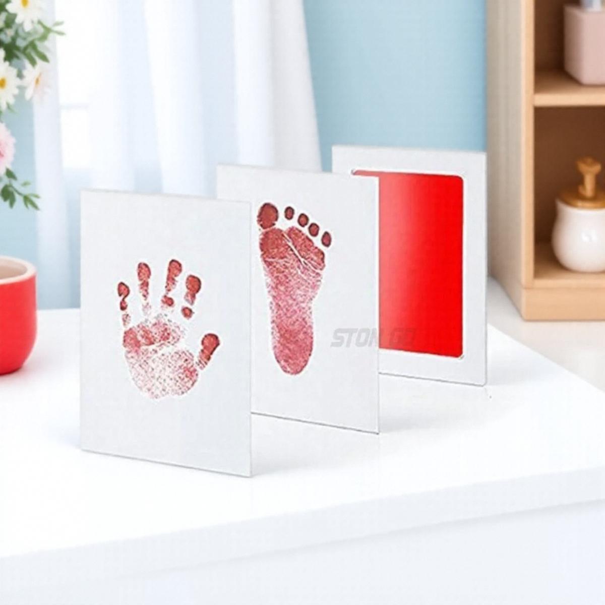 DIY Handprint Footprint Kit Ink Pads Photo Frame Toddlers Souvenir Clean Safe Baby Shower Gift красный
DIY Handprint Footprint Kit Ink Pads Photo Frame Toddlers Souvenir Clean Safe Baby Shower Gift красный