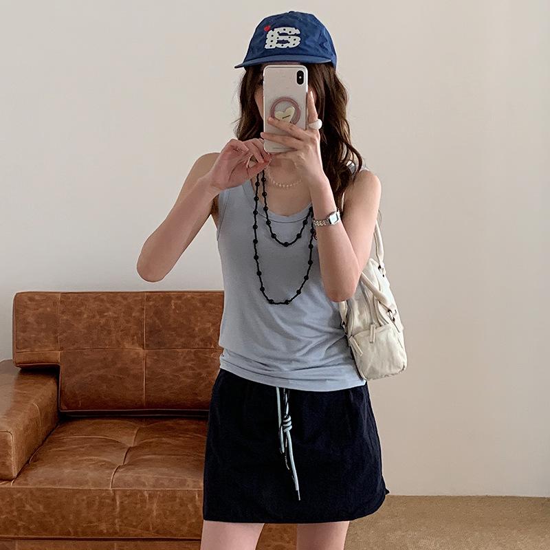 Morishima Women s Silk Wool Modal Vest - Spring/Summer Wide Shoulder Anti-exposure Sports Camisole M
Morishima Women s Silk Wool Modal Vest - Spring/Summer Wide Shoulder Anti-exposure Sports Camisole M