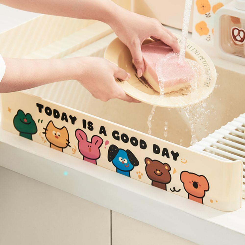 Flexible Sink Water Blocking Board Plastic Splash Proof Baffle Laundry Sink Baffle Kitchen Use Style A
Flexible Sink Water Blocking Board Plastic Splash Proof Baffle Laundry Sink Baffle Kitchen Use Style A