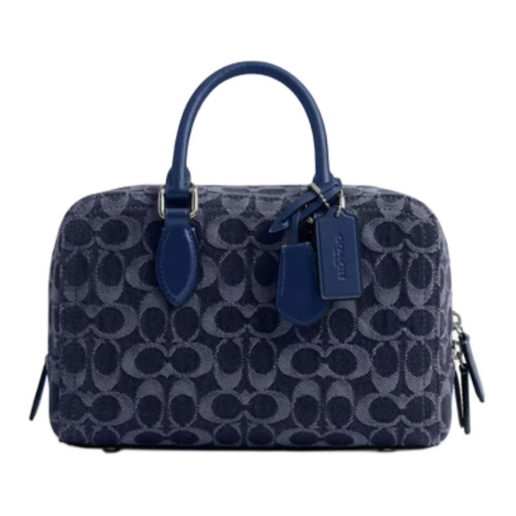 Coach Bowery 24 Signature Zipper Closure Denim And Calfskin Shoulder Crossbody Tote Bag Medium Women Handbags Dark-Blue CAM07-LHRHY Basic Set (Bag+Dust Bag)
Coach Bowery 24 Signature Zipper Closure Denim And Calfskin Shoulder Crossbody Tote Bag Medium Women Handbags Dark-Blue CAM07-LHRHY Basic Set (Bag+Dust Bag)
