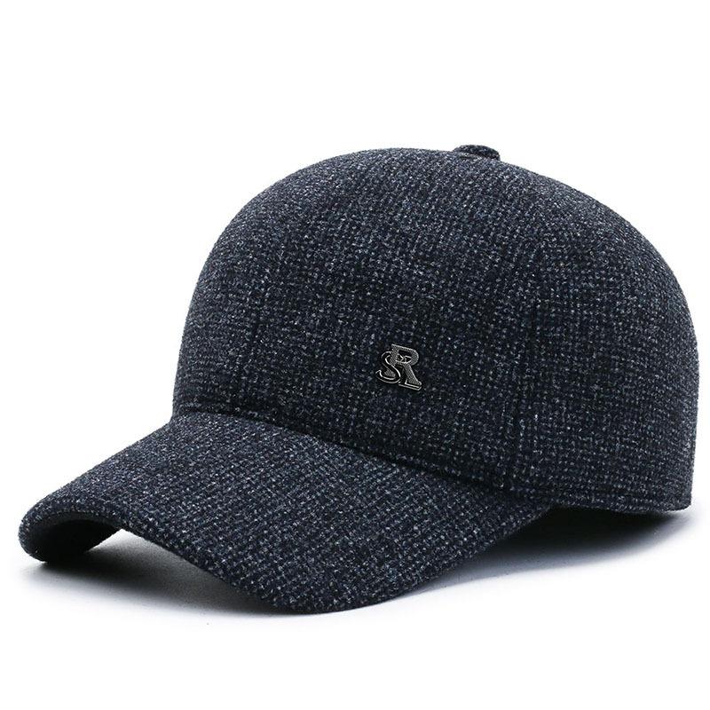 Мужская бейсбольная кепка из шерсти на осень и зиму, универсальная флисовая теплая кепка для людей среднего и пожилого возраста, кепка с защитой ушей для папы Adjustable серый
Мужская бейсбольная кепка из шерсти на осень и зиму, универсальная флисовая теплая кепка для людей среднего и пожилого возраста, кепка с защитой ушей для папы Adjustable серый