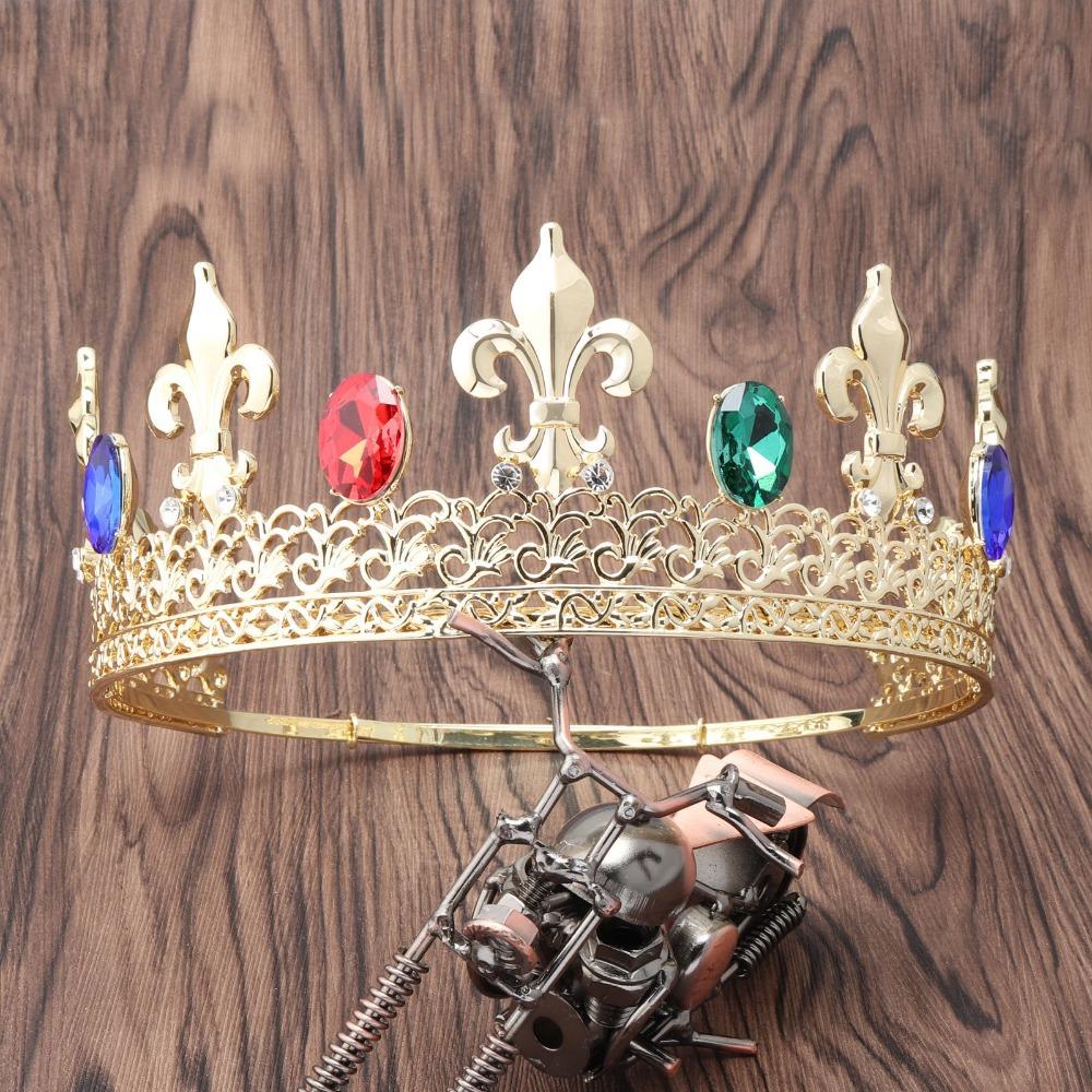 Elegant Baroque Crown Antique Bronze Princess Rhinestone Crown Dress Accessories Silver-White
Elegant Baroque Crown Antique Bronze Princess Rhinestone Crown Dress Accessories Silver-White