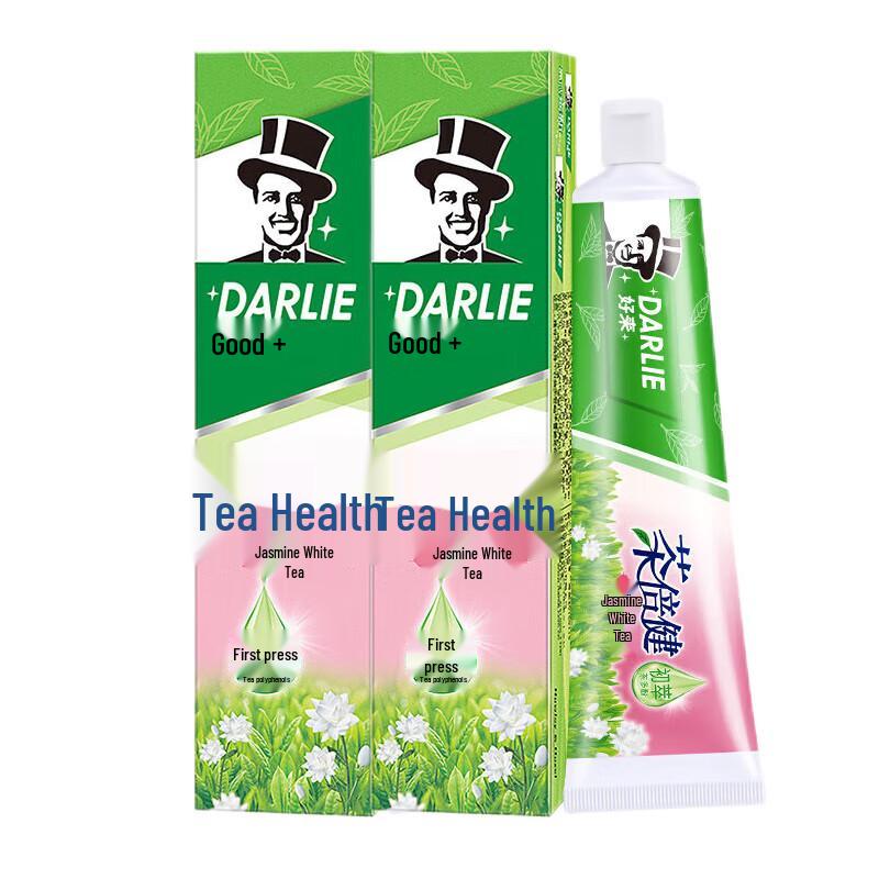 Darlie Tea Fresh Jasmine White Tea Toothpaste
Darlie Tea Fresh Jasmine White Tea Toothpaste