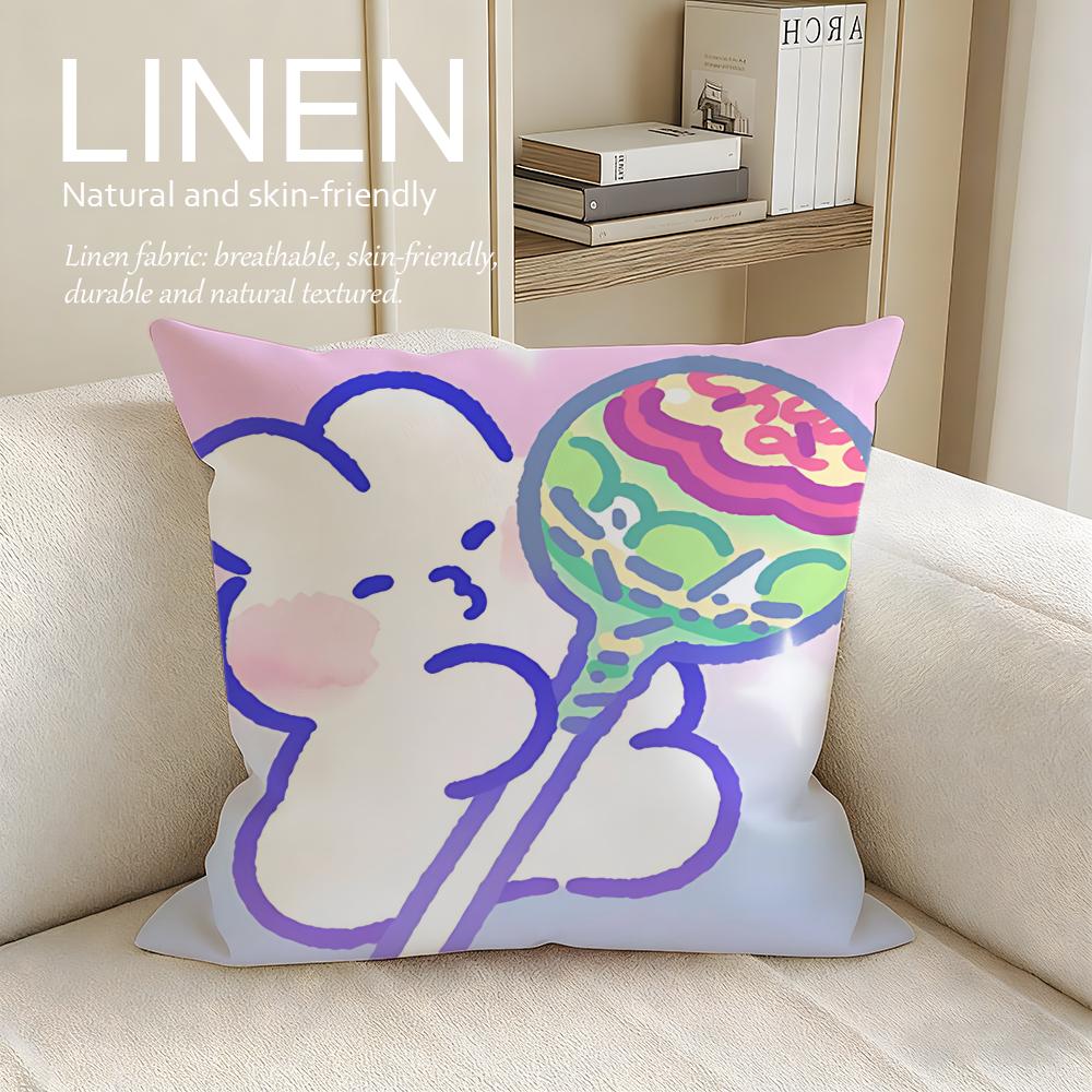 Cute Mongnyang Cushion Cover Pillowcase Set Pcs x x Breathable Washable Sofa Cushion Cover 30X30cm
Cute Mongnyang Cushion Cover Pillowcase Set Pcs x x Breathable Washable Sofa Cushion Cover 30X30cm