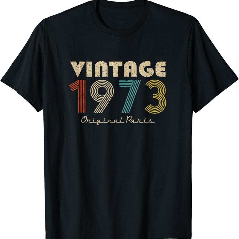 Retro Vintage 1973 Original Parts 46th Birthday T Shirt 5XL різнокольоровий
Retro Vintage 1973 Original Parts 46th Birthday T Shirt 5XL різнокольоровий