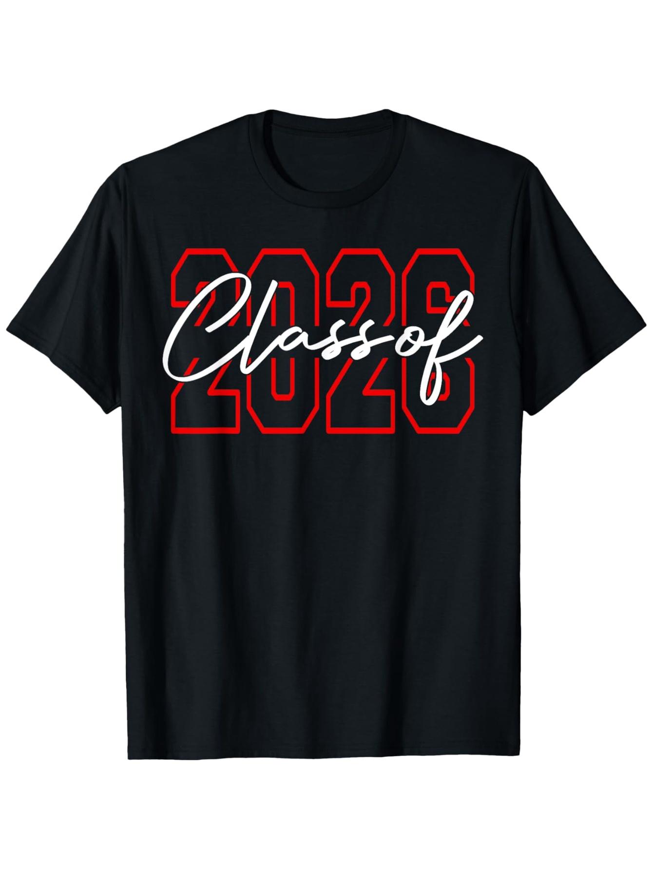 Class of 2026 Graduation T-Shirt | Red & Senior Year Shirt with 2026 Number Design - Loose Fit Unisex Adult Tee for Graduation Party XXXL
Class of 2026 Graduation T-Shirt | Red & Senior Year Shirt with 2026 Number Design - Loose Fit Unisex Adult Tee for Graduation Party XXXL