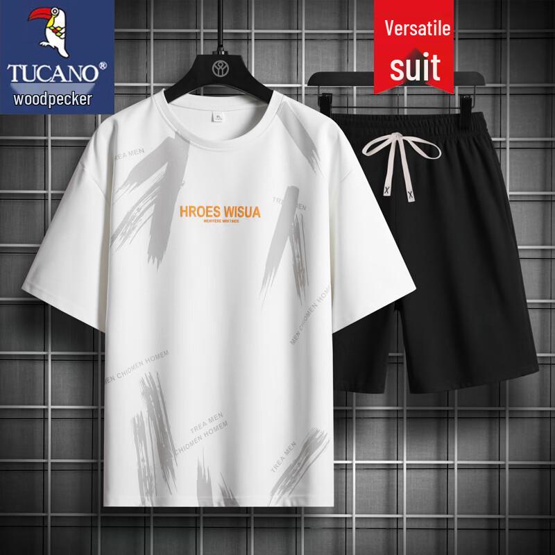 TUCANO Men s Summer Ice Silk Quick-Dry Short Sleeve & Shorts Set M
TUCANO Men s Summer Ice Silk Quick-Dry Short Sleeve & Shorts Set M