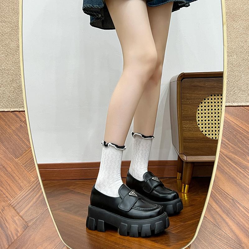 Loafers classic metal triangular standard thick sole heightening star with the same small leather shoes design sense British style single shoes women 40 чорний
Loafers classic metal triangular standard thick sole heightening star with the same small leather shoes design sense British style single shoes women 40 чорний