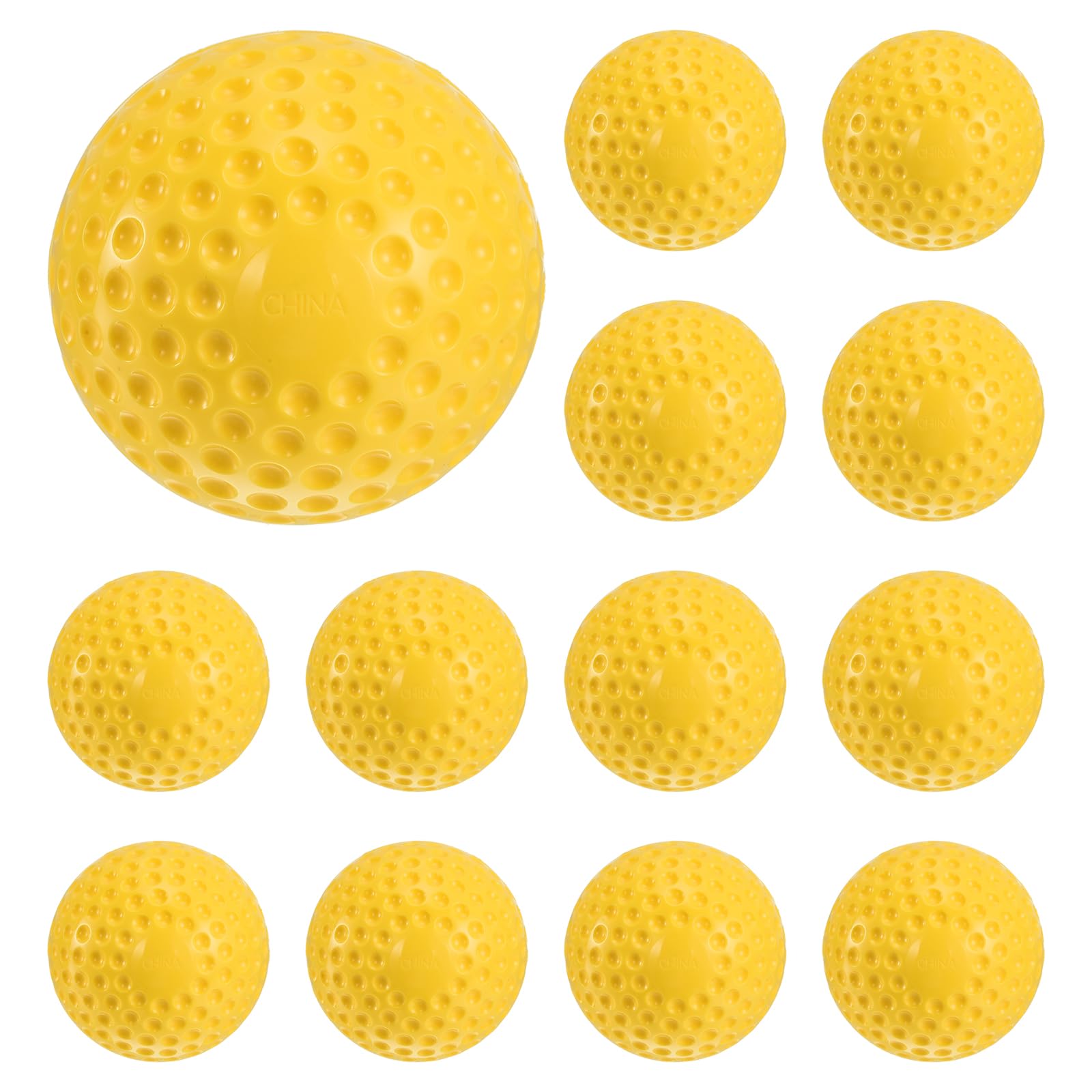 PATIKIL 23 cm Pitching Machine Baseball 12 Pieces Yellow Dimple Baseball Practice Baseball PU Sports Game Ball for Batting Defense Practice Hand Eye жёлтый
PATIKIL 23 cm Pitching Machine Baseball 12 Pieces Yellow Dimple Baseball Practice Baseball PU Sports Game Ball for Batting Defense Practice Hand Eye жёлтый
