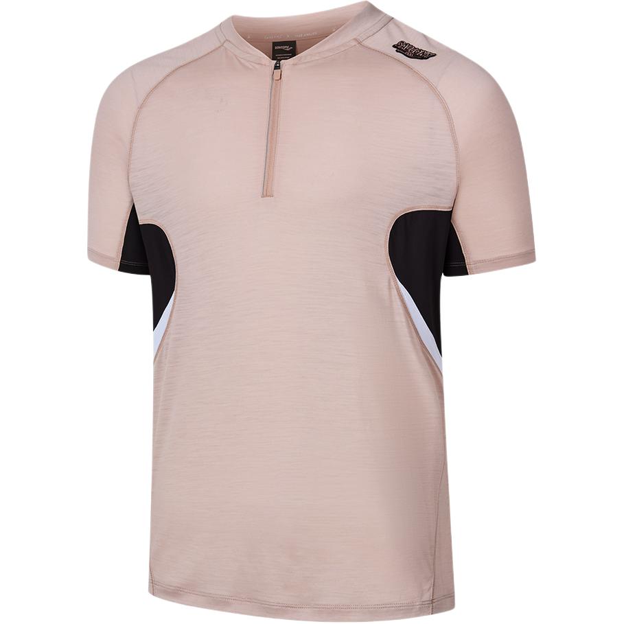 Saucony Nathan Bell Series Fashion Pullover Versatile Short Sleeve T-Shirt Unisex Tops Pink SA2259ST42C-GR209 2XL
Saucony Nathan Bell Series Fashion Pullover Versatile Short Sleeve T-Shirt Unisex Tops Pink SA2259ST42C-GR209 2XL