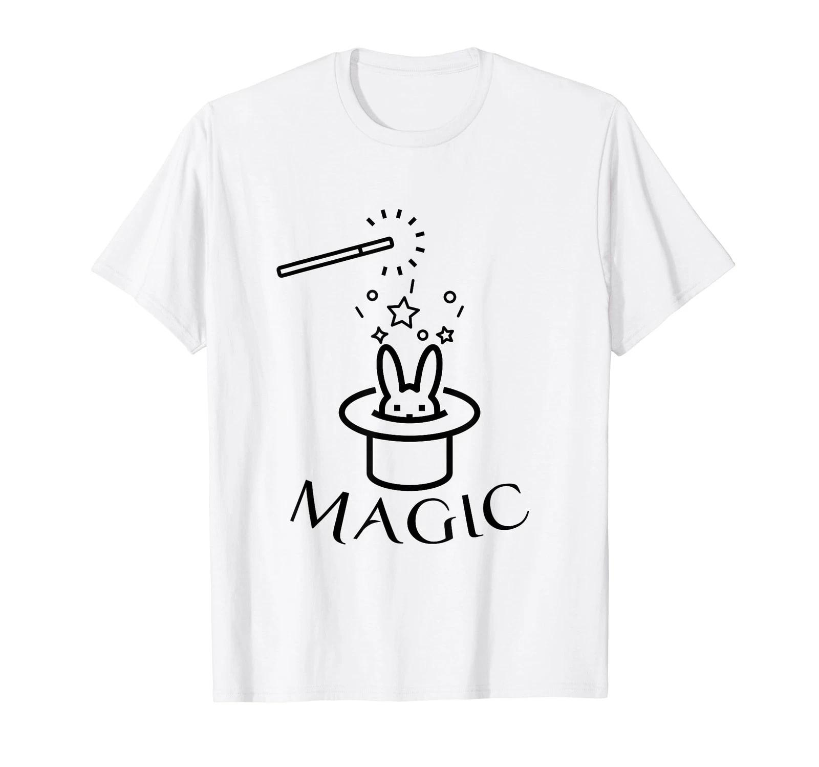 Rabbit In Magic Hat With Magic Wand Magician Gift T-Shirt_ M
Rabbit In Magic Hat With Magic Wand Magician Gift T-Shirt_ M