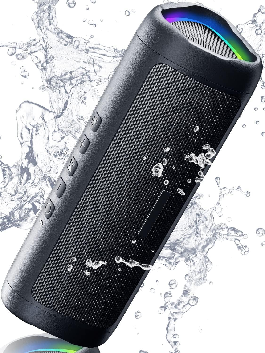 Bluetooth Speaker Bluetooth Speaker IPX7 Waterproof Portable Speaker with LED Light Stereo Wireless Calling for Car Bluetooth5.3 2-Pairing Hands-free
Bluetooth Speaker Bluetooth Speaker IPX7 Waterproof Portable Speaker with LED Light Stereo Wireless Calling for Car Bluetooth5.3 2-Pairing Hands-free