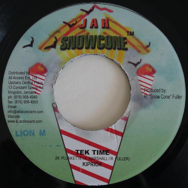 7inch Record KIPRICH / WESLY DIAMOND & KIPRICH - Tek Time / Life Of A Gangsta NONE Jah Snowcone 2004 Japan Reggae, Ska & Dub Used
7inch Record KIPRICH / WESLY DIAMOND & KIPRICH - Tek Time / Life Of A Gangsta NONE Jah Snowcone 2004 Japan Reggae, Ska & Dub Used