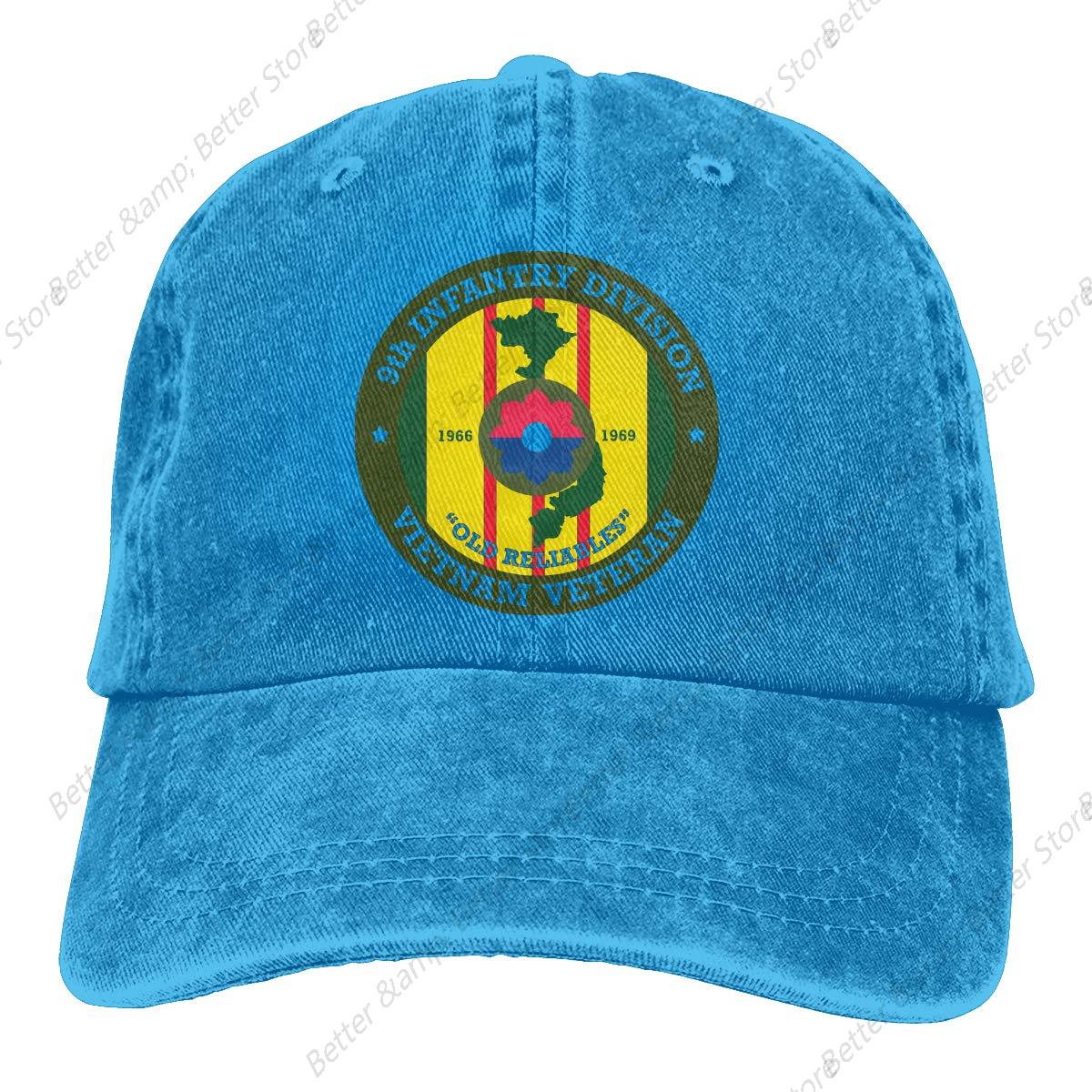 Denim Cap 9th Infantry Division Vietnam Veteran Decal Baseball Dad Hat Adjustable Classic Sports for Men Women Adjustable синій
Denim Cap 9th Infantry Division Vietnam Veteran Decal Baseball Dad Hat Adjustable Classic Sports for Men Women Adjustable синій