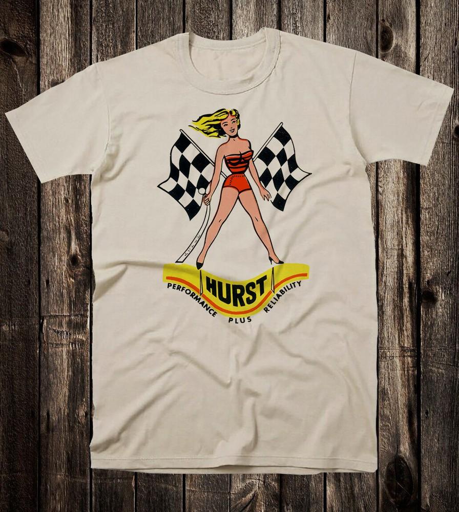 Hot Rod Tee T Shirt Drag Race Nostalgia Racing Hurst Racing Flag Girl Speed Shop S
Hot Rod Tee T Shirt Drag Race Nostalgia Racing Hurst Racing Flag Girl Speed Shop S