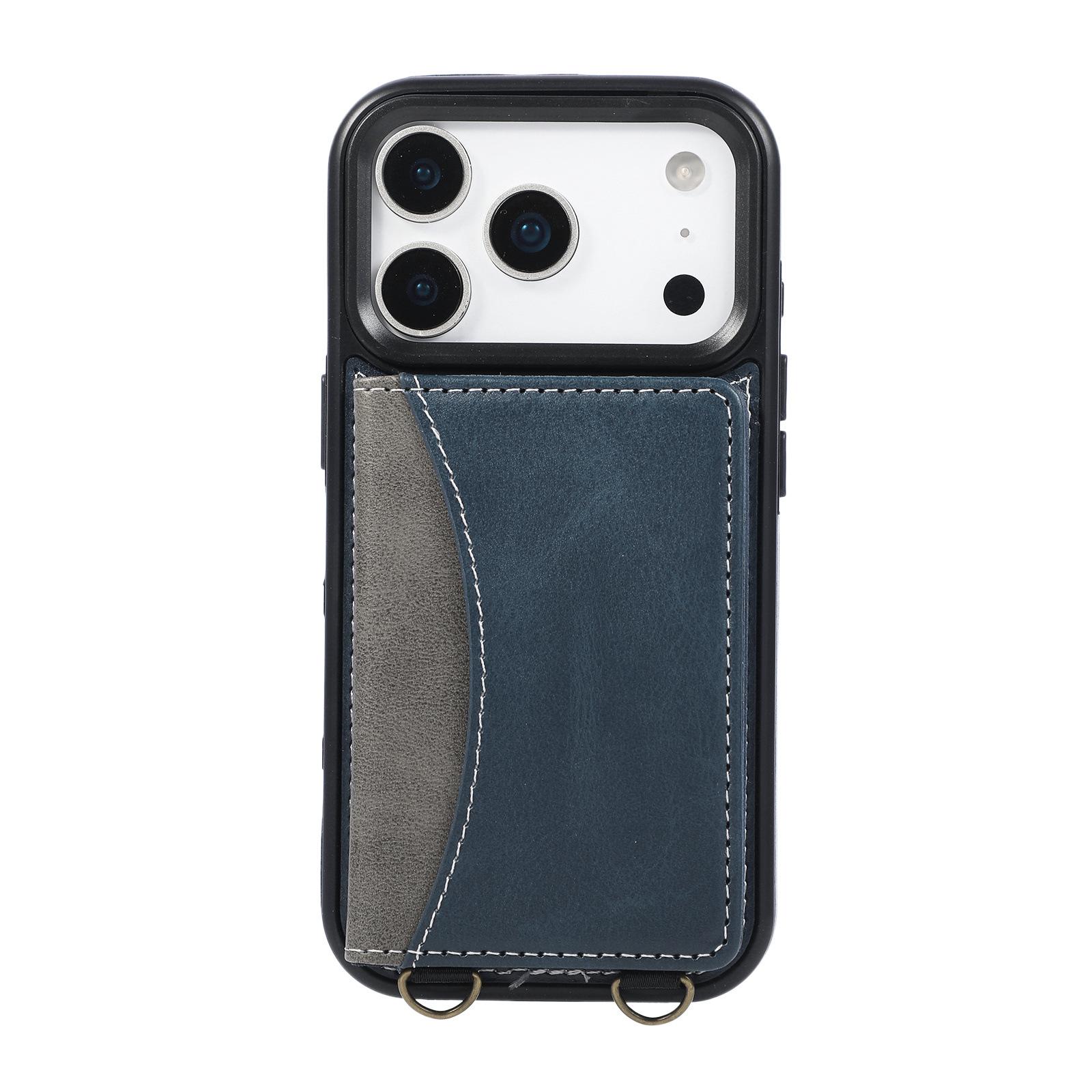 Denim Texture Card Holder Case for iPhone 17 Pro Max with Left/Right Opening iPhone 14 Pro синій
Denim Texture Card Holder Case for iPhone 17 Pro Max with Left/Right Opening iPhone 14 Pro синій
