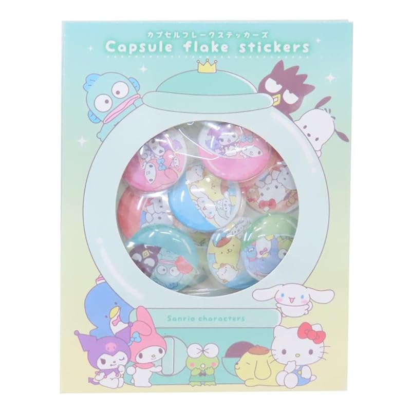 T s Factory Sanrio Capsule Flake Stickers Collection SR-5543901SH
T s Factory Sanrio Capsule Flake Stickers Collection SR-5543901SH