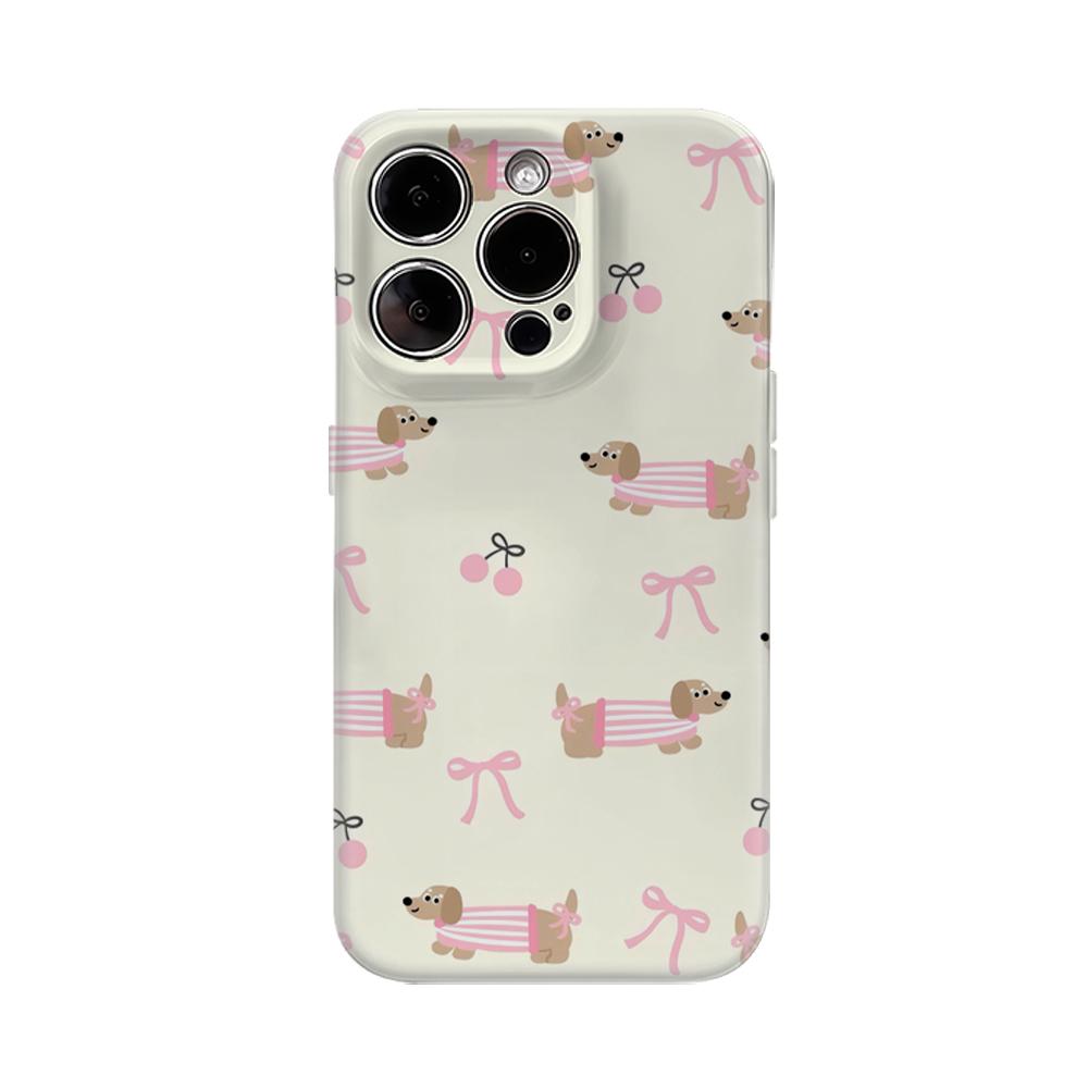 Dachshund Cherry Bow Art Phone Case for IPhone 17AIR 16E 16 15 14 13 12 11 17 Pro Max Plus Double-layer Back Cover IPHONE17PROMAX
Dachshund Cherry Bow Art Phone Case for IPhone 17AIR 16E 16 15 14 13 12 11 17 Pro Max Plus Double-layer Back Cover IPHONE17PROMAX
