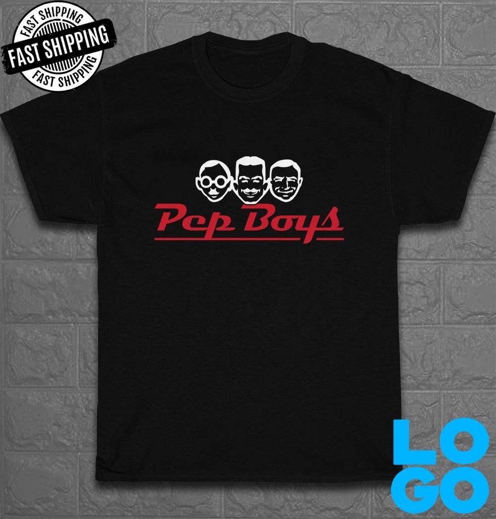 New Pep Boys Logo Men s Funny T-Shirt Made In USA Size S to 5XL S
New Pep Boys Logo Men s Funny T-Shirt Made In USA Size S to 5XL S