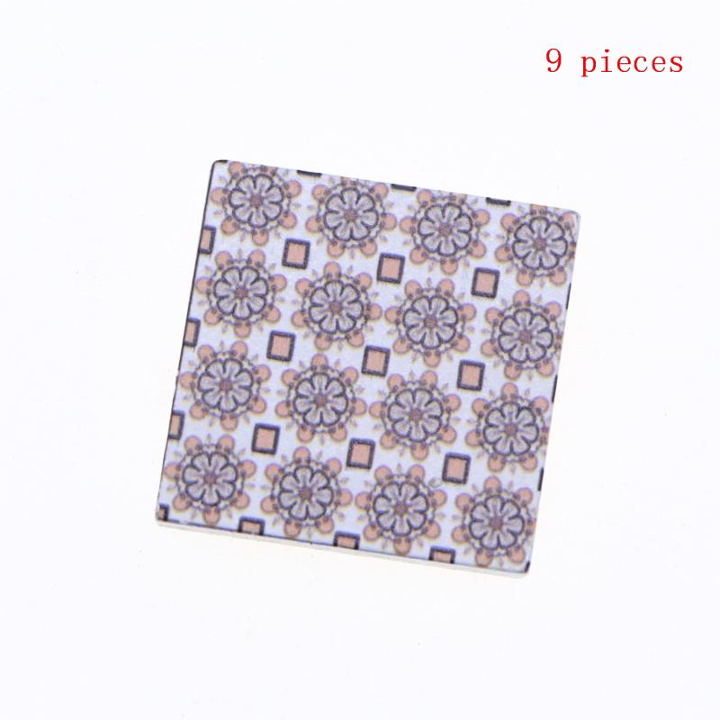 9Pcs Kitchen Living Room Floor Furniture Accessories 30*30Mm Dollhouse Mini Simulation Double-Sided Wooden Floorboards Model
9Pcs Kitchen Living Room Floor Furniture Accessories 30*30Mm Dollhouse Mini Simulation Double-Sided Wooden Floorboards Model