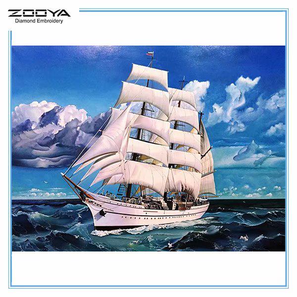 ZOOYA 5D DIY Алмазная картина Вышивка Полный дрель Алмазная мозаика Парусник Вышивка крестом Домашний декор
ZOOYA 5D DIY Алмазная картина Вышивка Полный дрель Алмазная мозаика Парусник Вышивка крестом Домашний декор