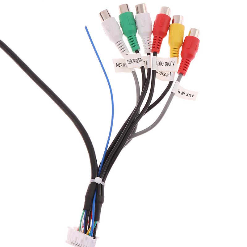 20 P Plug Car Stereo Radio Rca Output Aux Wire Harness Wiring Connector Adaptor Subwoofer Cable 4G Sim Card Slot Car Radio Cable
20 P Plug Car Stereo Radio Rca Output Aux Wire Harness Wiring Connector Adaptor Subwoofer Cable 4G Sim Card Slot Car Radio Cable