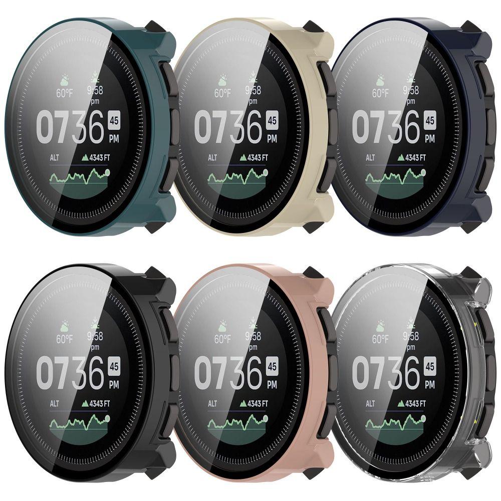 PC+Tempered Protective Case Protector Shell for Suunto Vertical Smart Watch Accessories рожевий
PC+Tempered Protective Case Protector Shell for Suunto Vertical Smart Watch Accessories рожевий