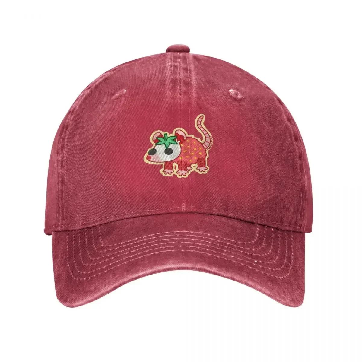 Strawberry Poss Baseball Cap F derby hat Sunhat For Unisex Womens
Strawberry Poss Baseball Cap F derby hat Sunhat For Unisex Womens