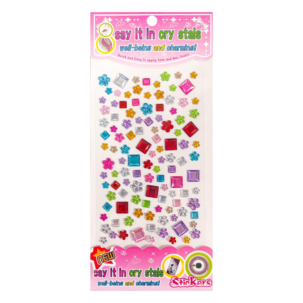 Shiny Crystal 3D Cartoon Diamond Stickers for Kids DIY Photo Albums and Crafts
Shiny Crystal 3D Cartoon Diamond Stickers for Kids DIY Photo Albums and Crafts