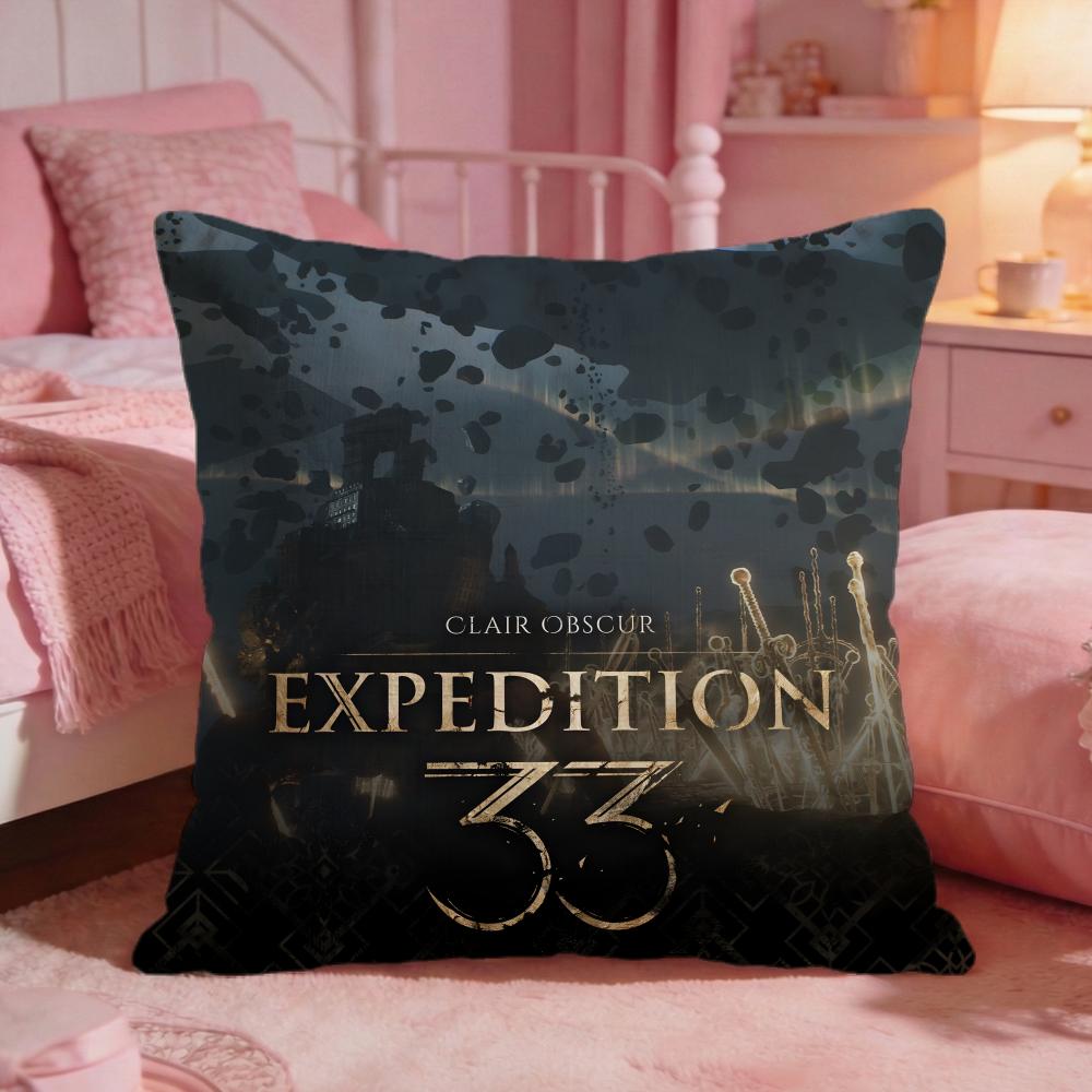 oObscur Expedition 33 Cushion Cover Premium Comfort Reversible Pillow Cove Two in One Design for Any Room Car Interior 30X30cm
oObscur Expedition 33 Cushion Cover Premium Comfort Reversible Pillow Cove Two in One Design for Any Room Car Interior 30X30cm