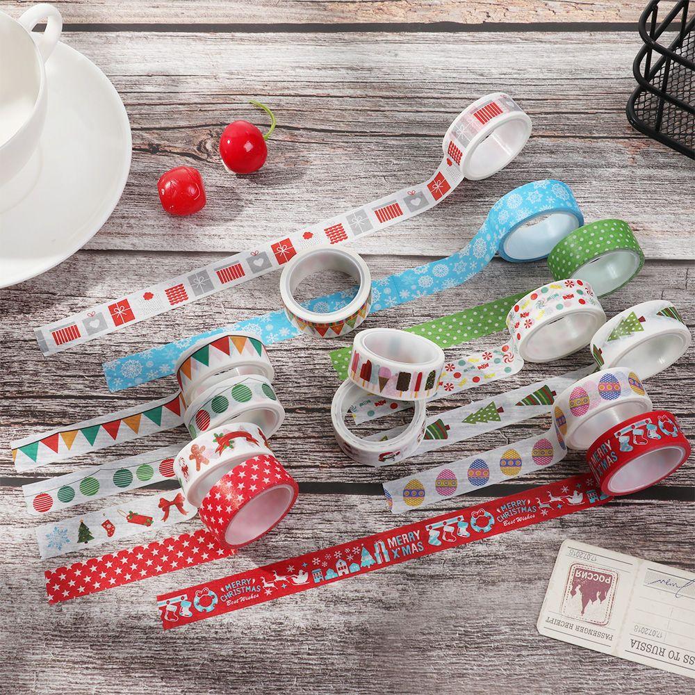 Sticker Stationery Snow Deer Masking Tape Sticky Paper Christmas Tree Christmas Decor Tape 14
Sticker Stationery Snow Deer Masking Tape Sticky Paper Christmas Tree Christmas Decor Tape 14
