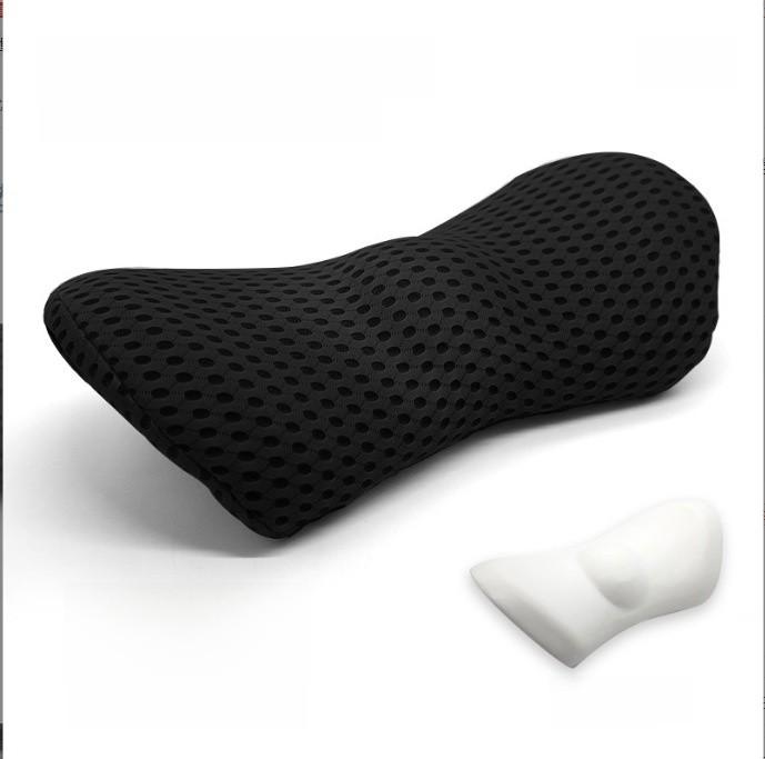 Foam Memory Yuanbao Backrest Pillow With Soft Polyester Cover For Support Black
Foam Memory Yuanbao Backrest Pillow With Soft Polyester Cover For Support Black