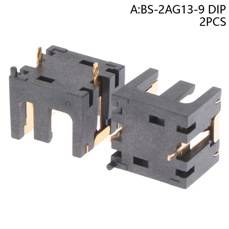 2Pcs Black Plastic Button Coin Cell Battery Socket Holder For 2 X Ag13/Lr4444 A
2Pcs Black Plastic Button Coin Cell Battery Socket Holder For 2 X Ag13/Lr4444 A