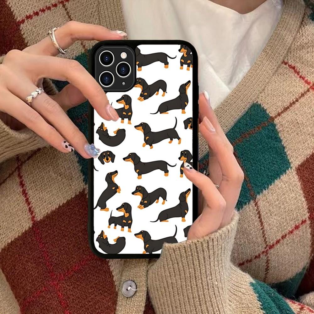 Dachshund Silhouette Dog Cute Animal Phone Case Silicone PC+TPU For For IPhone 11 12 13 14 15 16 Plus Pro Max Cover iPhone 11
Dachshund Silhouette Dog Cute Animal Phone Case Silicone PC+TPU For For IPhone 11 12 13 14 15 16 Plus Pro Max Cover iPhone 11