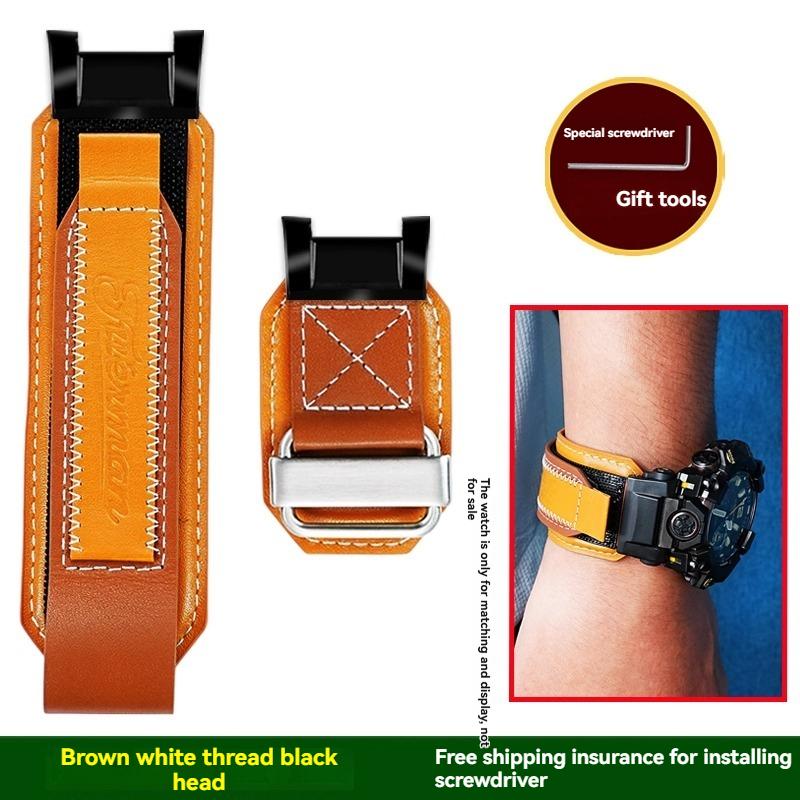 for Casio G-SHOCK third-generation Big Mud King 5713 GWG-B1000 series modified retro trendy leather watch strap GWG-B1000mm
for Casio G-SHOCK third-generation Big Mud King 5713 GWG-B1000 series modified retro trendy leather watch strap GWG-B1000mm