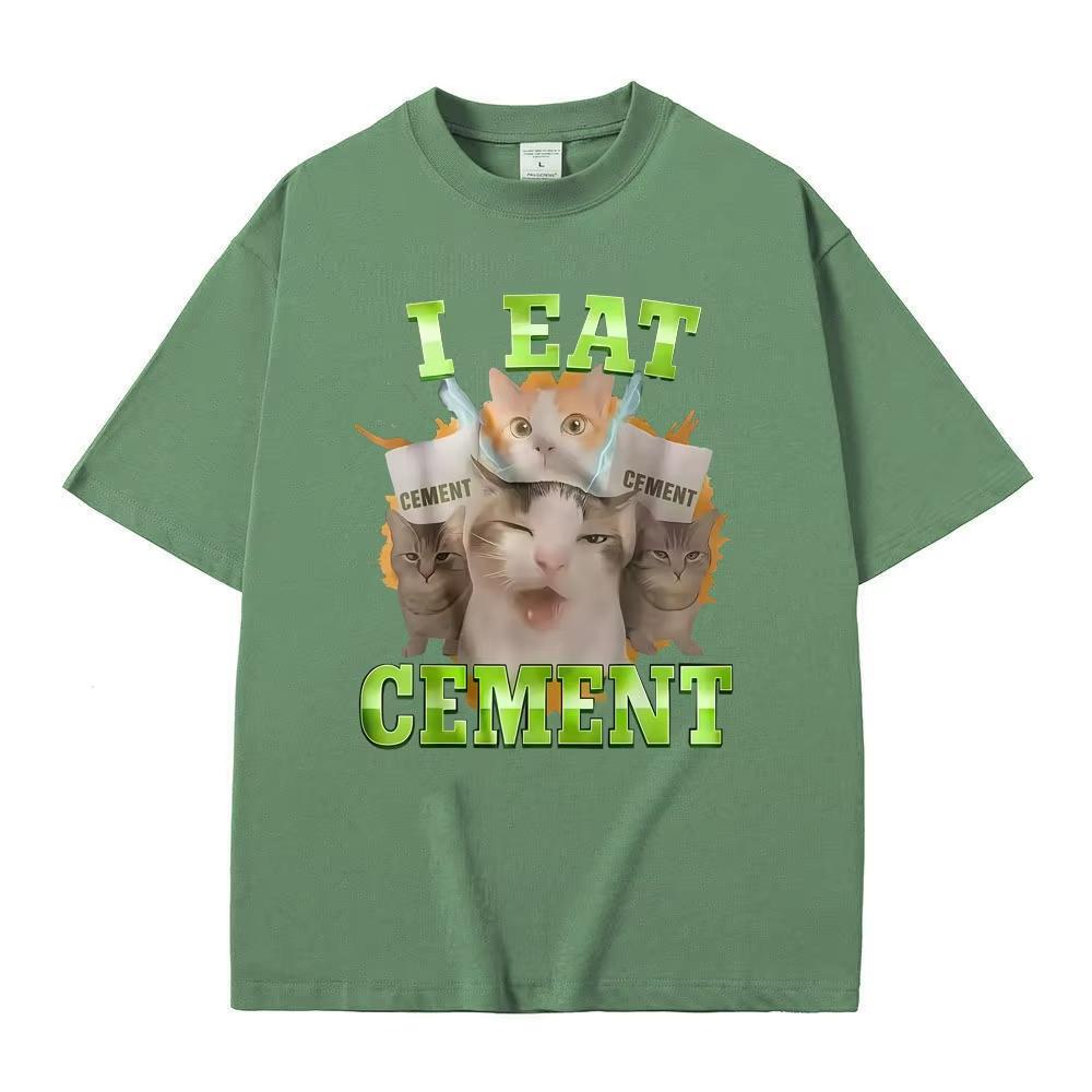 I Eat CeUnisext Funny Cat Meme Tshirt Stupid Ugly Cats Printed Tshirts Unisex Women Casual Vintage Oversized Short Sleeve T Shirts 4XL
I Eat CeUnisext Funny Cat Meme Tshirt Stupid Ugly Cats Printed Tshirts Unisex Women Casual Vintage Oversized Short Sleeve T Shirts 4XL