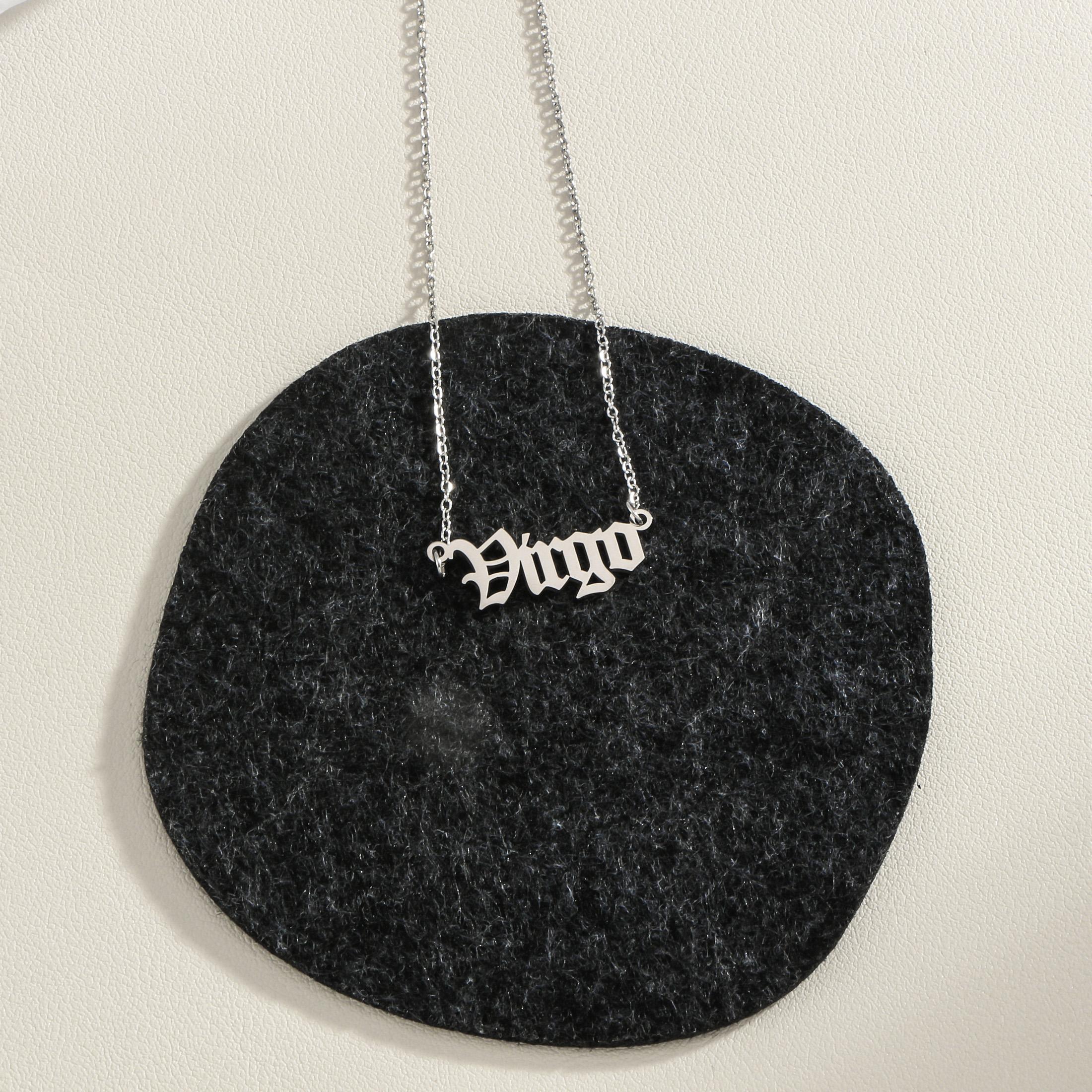Twelve Constellations Series Light Luxury Fashion Men s and Women s Silver Simple Jewelry Gift Party Daily Wear Necklace
Twelve Constellations Series Light Luxury Fashion Men s and Women s Silver Simple Jewelry Gift Party Daily Wear Necklace