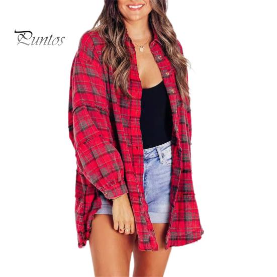 Женская рубашка с лацканами, длинными рукавами, карманами-клапанами, однобортная рубашка с потертыми краями, свободная рубашка, куртка M
Женская рубашка с лацканами, длинными рукавами, карманами-клапанами, однобортная рубашка с потертыми краями, свободная рубашка, куртка M