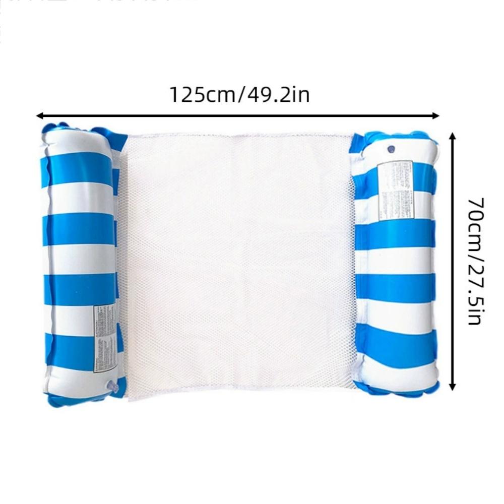 Swimming Pool Inflatable Float Hammock Foldable Summer Beach Leisure Striped Inflatable Lounge Chair Water Party Accessories синий
Swimming Pool Inflatable Float Hammock Foldable Summer Beach Leisure Striped Inflatable Lounge Chair Water Party Accessories синий
