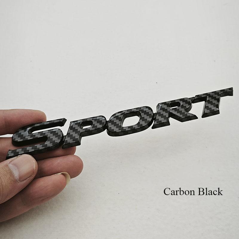 1pc 3D Chrome Black ABS Car Letters Logo SPORT Emblem Badge Sport Stickers Car Rear Trunk Accessories
1pc 3D Chrome Black ABS Car Letters Logo SPORT Emblem Badge Sport Stickers Car Rear Trunk Accessories
