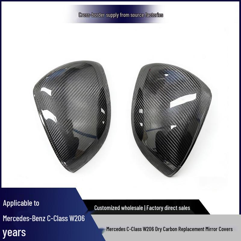Mercedes-Benz C-Class W206 Dry Carbon Fiber Rearview Mirror Cover Replacement Carbon Fiber углеродного волокна черного
Mercedes-Benz C-Class W206 Dry Carbon Fiber Rearview Mirror Cover Replacement Carbon Fiber углеродного волокна черного