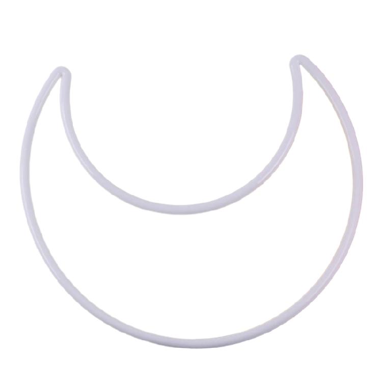 White Plastic Moon for Dream Catcher DIY Projects, Suitable for Artisanal and Creation Home Decorating 255mm
White Plastic Moon for Dream Catcher DIY Projects, Suitable for Artisanal and Creation Home Decorating 255mm