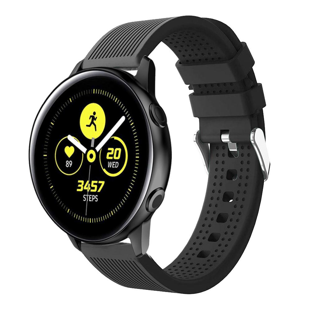 20mm Forehead Wrinkles Texture Soft Silicone Watch Band for Samsung Galaxy Watch Active SM-R500 Black
20mm Forehead Wrinkles Texture Soft Silicone Watch Band for Samsung Galaxy Watch Active SM-R500 Black